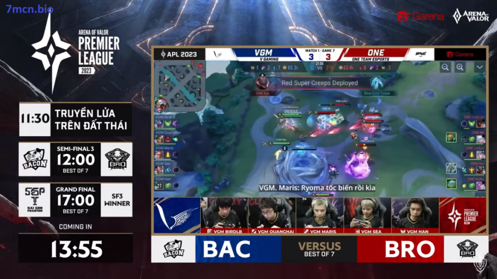 Lịch thi đấu Quốc Tế APL 2023 Grand Final ngày 23/07/2023