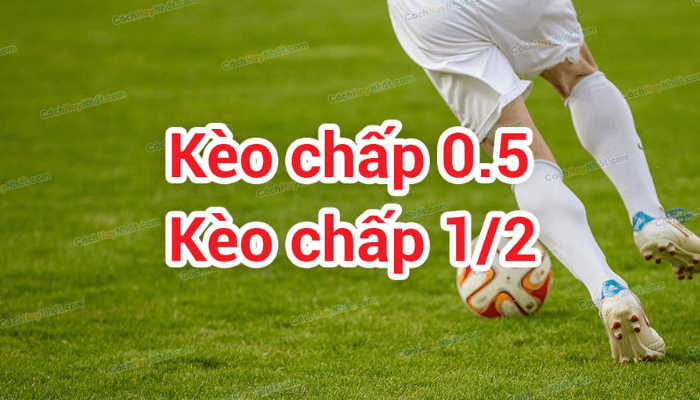 Hướng dẫn cách cược kèo ½ dễ thắng