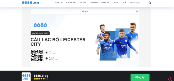 Sân chơi cá cược uy tín, chất lượng 6686