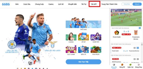 Tải app 6686 nhận ngay quà tặng khủng